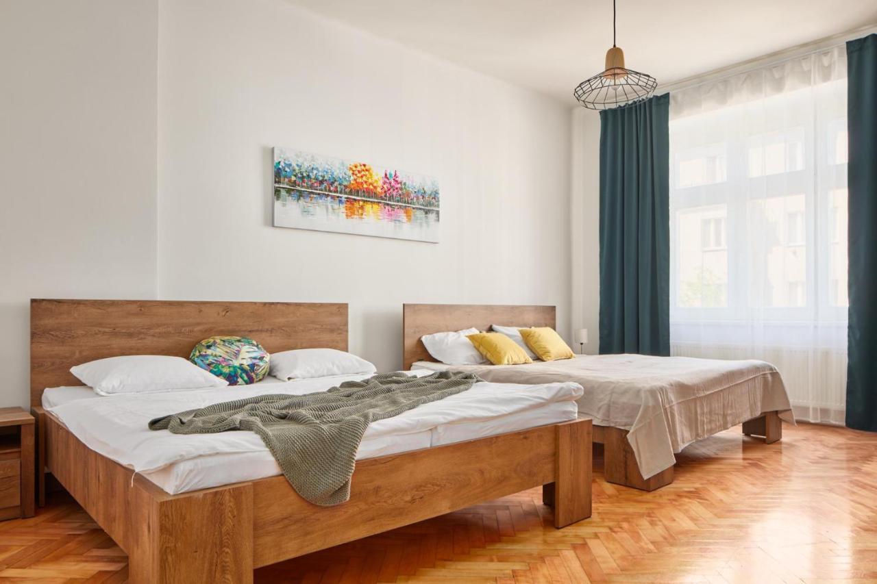 Prague Days - Spacious 3Bdr Apartment - Trendy Neighbourhood מראה חיצוני תמונה